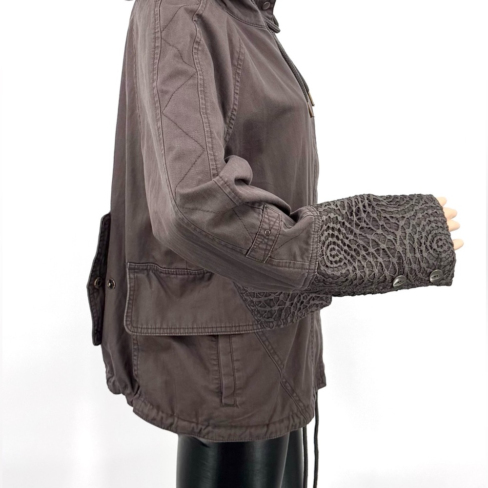 Hei Hei Anthropologie Hooded Utility Jacket - Picture 5 of 6